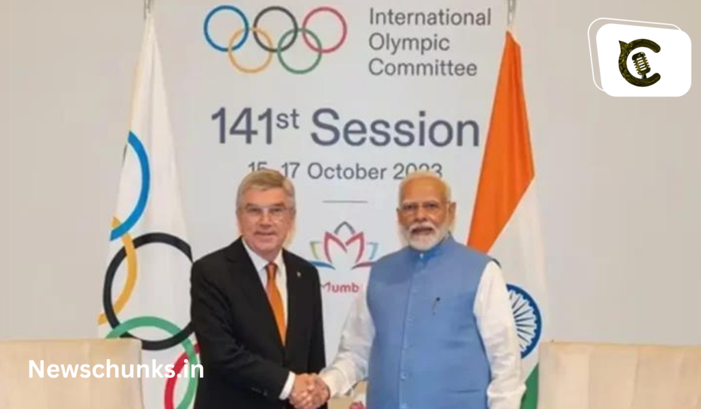 India eagerly anticipates hosting the Olympics 2036: पीएम मोदी ने कहा, भारत ओलंपिक 2036 की मेजबानी का बेसब्री से इंतजार कर रहा है।