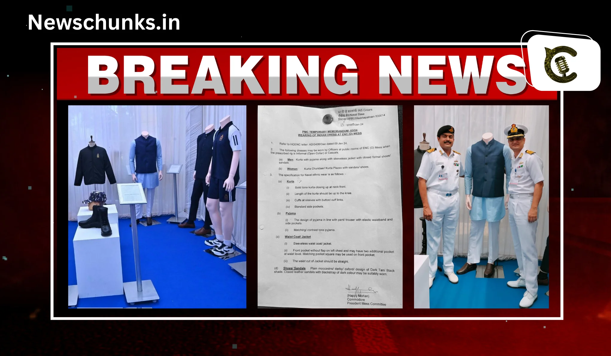 Now Indian Navy soldiers will wear kurta-pajama: अब कुर्ता-पायजामा पहनेंगे इंडियन नेवी के जवान, जानें क्या और क्यों हुआ है ऐसा आदेश
