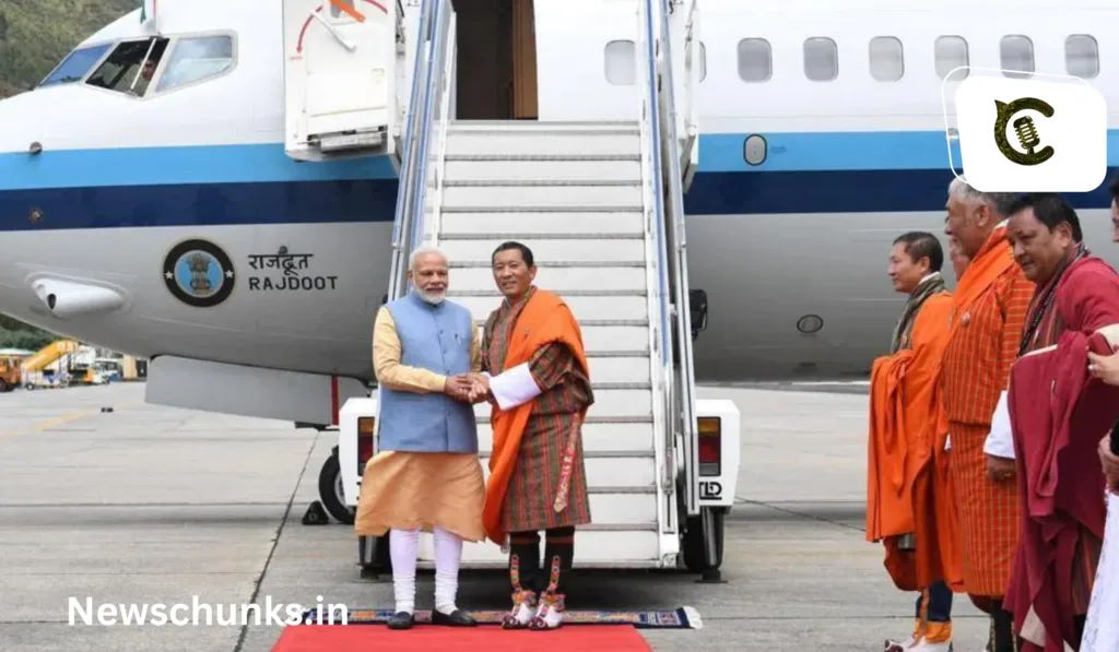 PM Modi reached Bhutan on a two-day visit: जानें क्यों चुनाव के बीच अचानक भूटान गए PM नरेंद्र मोदी