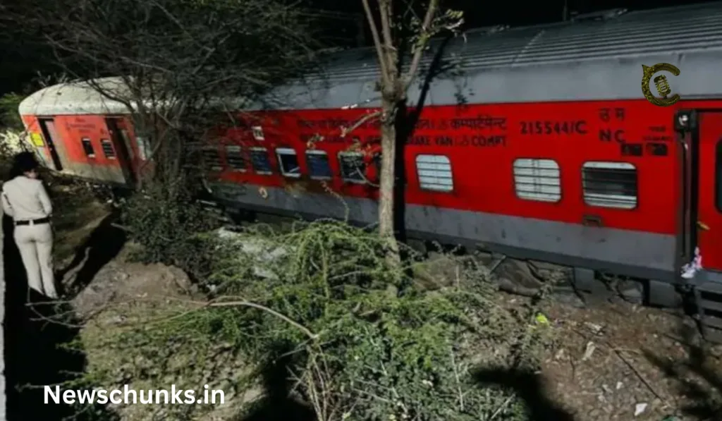 Sabarmati Train accident in Ajmer: अजमेर में ट्रेन हादसा, साबरमती आगरा ट्रेन के 4 डिब्बे और इंजन पटरी से उतरे
